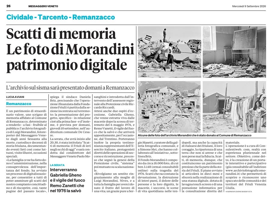 Archivio fotografico Morandini